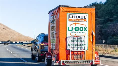 How much does u haul u box cost - The 4x8 cargo trailer is lightweight and easy to tow behind any vehicle, it is our smallest enclosed cargo trailer rental. With a loading capacity of up to 1,600 lbs, our 4x8 cargo trailer rentals are perfect for short or long-distance moves as they provide security in transit and protect your belongings from wind and rain. Lightweight and easy ... 